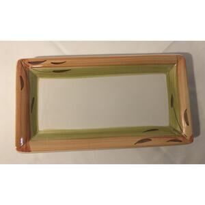 Ceramic serving dish Made Italy 14”x7.5”x1.5”